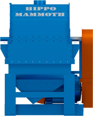 Hippo Mammoth front Hippo Hammer Mill Mammoth, front side.