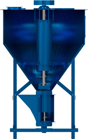 Vertical Mixer sliced A Vertical mixer sliced.